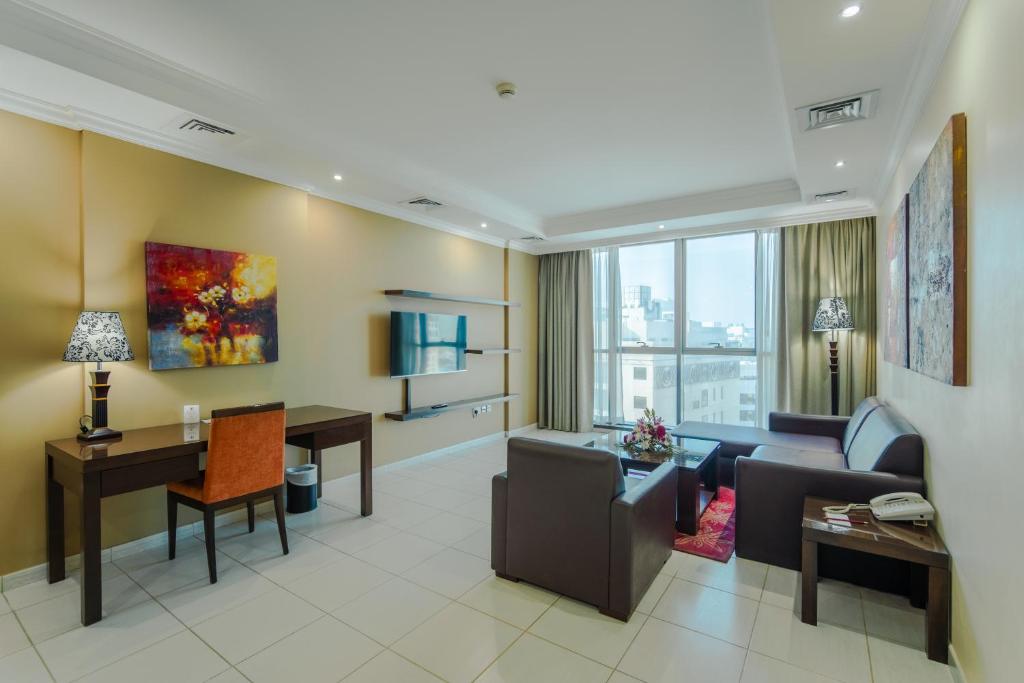 Posezení v ubytování Icon Delux Hotel Apartments Al Barsha - Formerly Abidos
