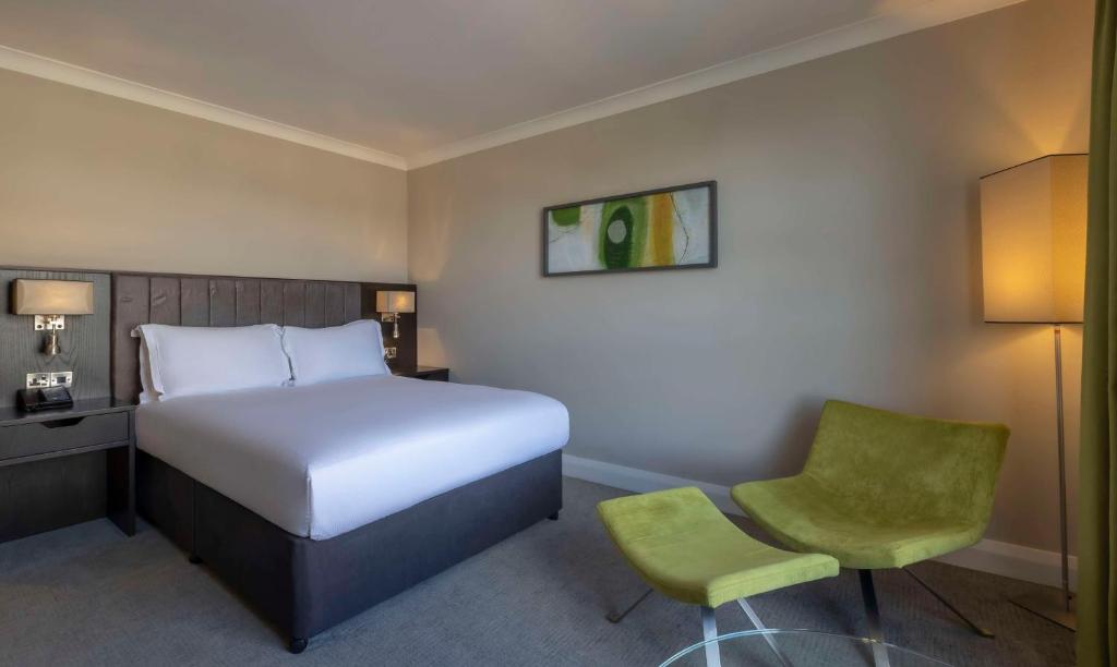 Voodi või voodid majutusasutuse Hilton Dublin toas
