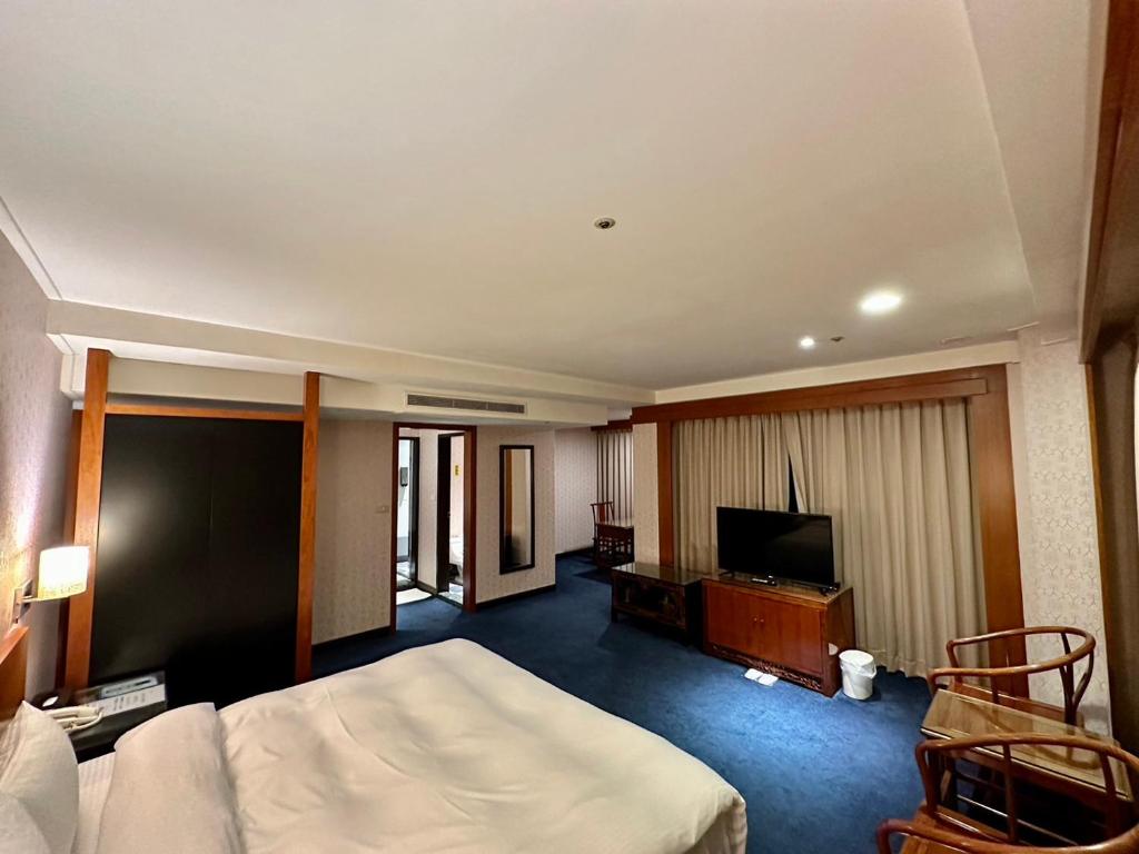 TV a/nebo společenská místnost v ubytování 喜客商旅 Seeker Hotel - Sanchong