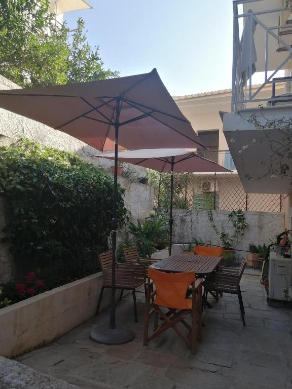 Patio nebo venkovní prostory v ubytování Ta Adelfia