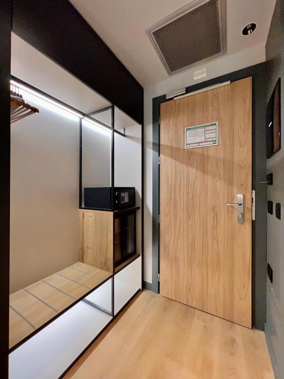 Postel nebo postele na pokoji v ubytování Hotel Leonessa