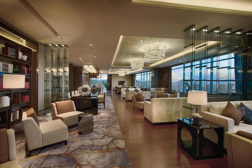 Posezení v ubytování DoubleTree by Hilton Heyuan