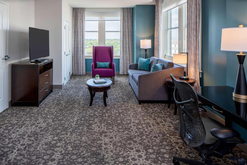 Hilton Garden Inn Jackson Downtown - Suite King À Une Chambre Avec Canapé-Lit