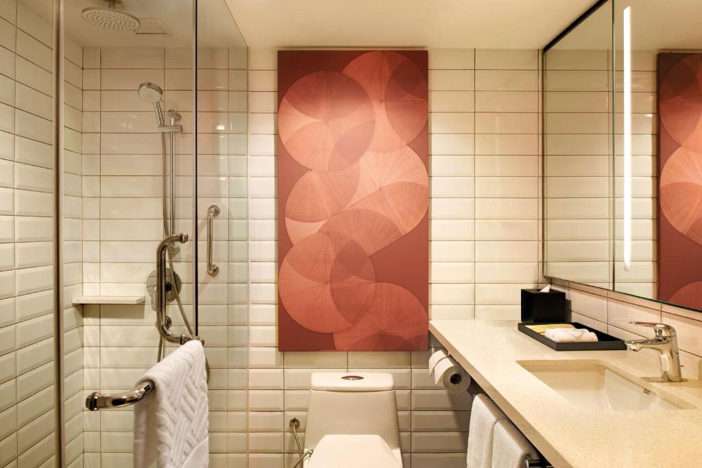 Koupelna v ubytování Hilton Kuching Hotel
