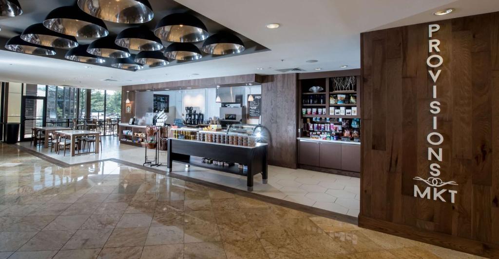 Lounge nebo bar v ubytování Hilton Memphis