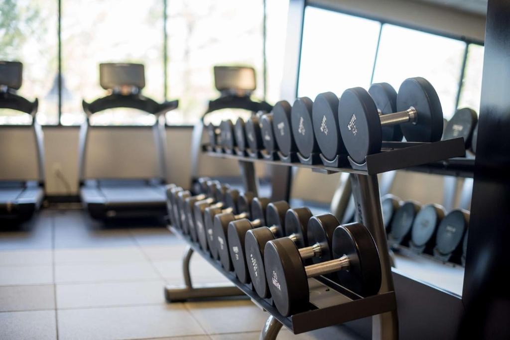 Fitness centrum a/nebo fitness zařízení v ubytování Hilton Memphis