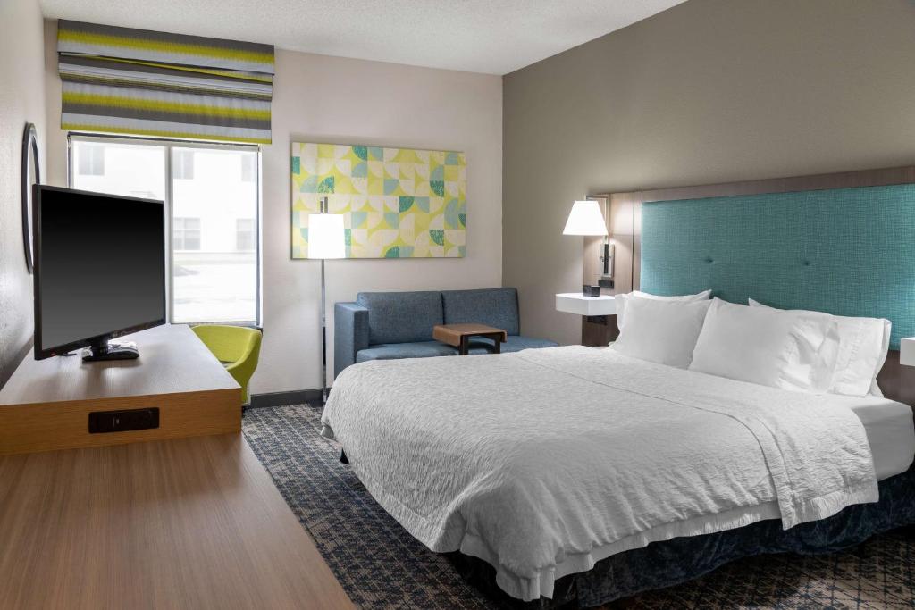 Hampton Inn Kansas City-Lee's Summit - King Room - Mobiliteitstoegang/niet -roken