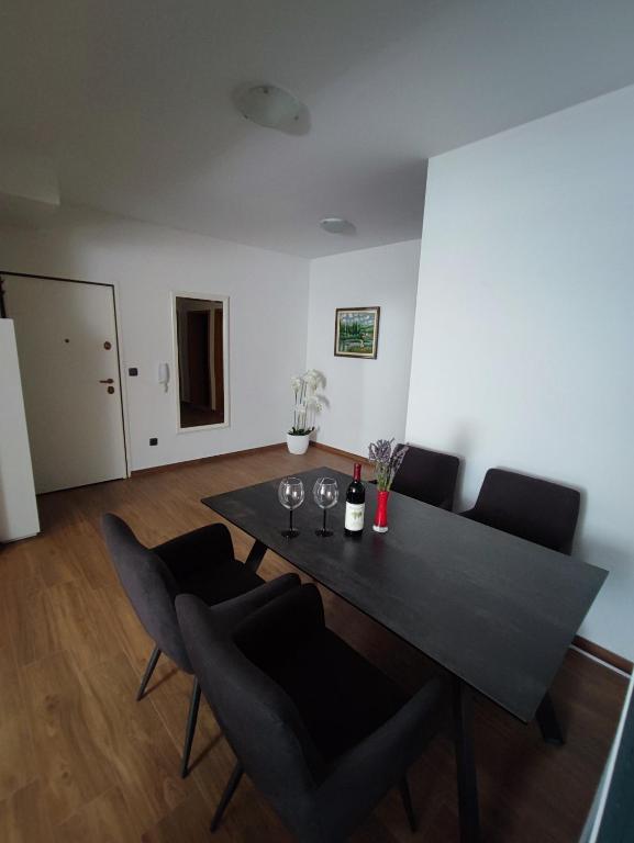 Posedenie v ubytovaní Apartment with sea view