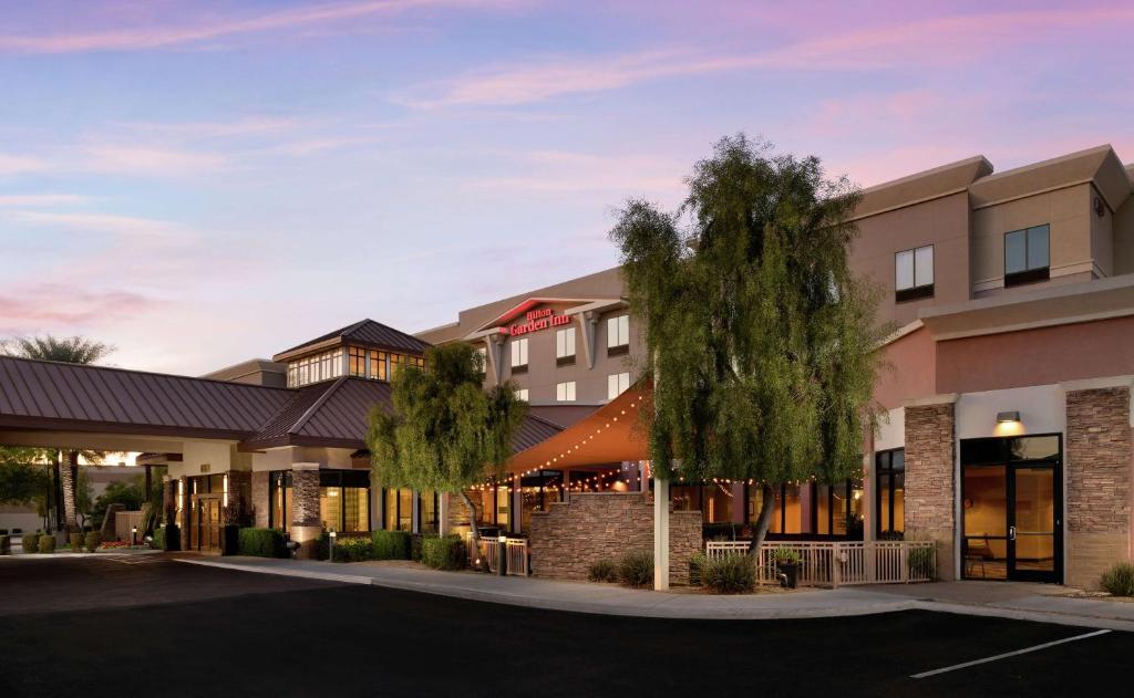 a rendering of the front of a hotel at Hilton Garden Inn Phoenix North Happy Valley in Phoenix
