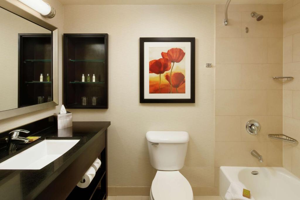 DoubleTree By Hilton San Diego Hotel Circle - 皇后套房，带卫生间淋浴 - 残疾人