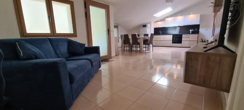 Kuchyň nebo kuchyňský kout v ubytování A 2 passi dalla spiaggia