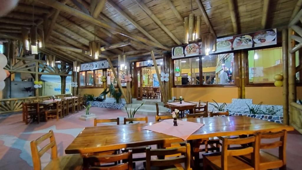 Restaurace v ubytování Hotel Cielo Azul