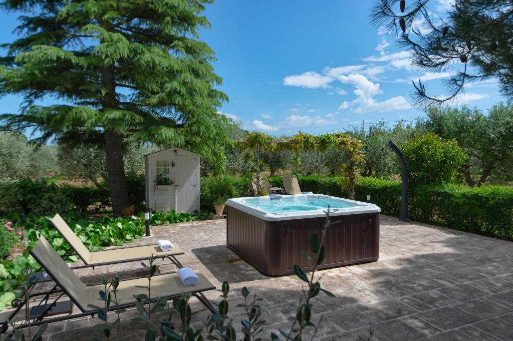 Zahrada ubytování Agriturismo Masseria Aprile