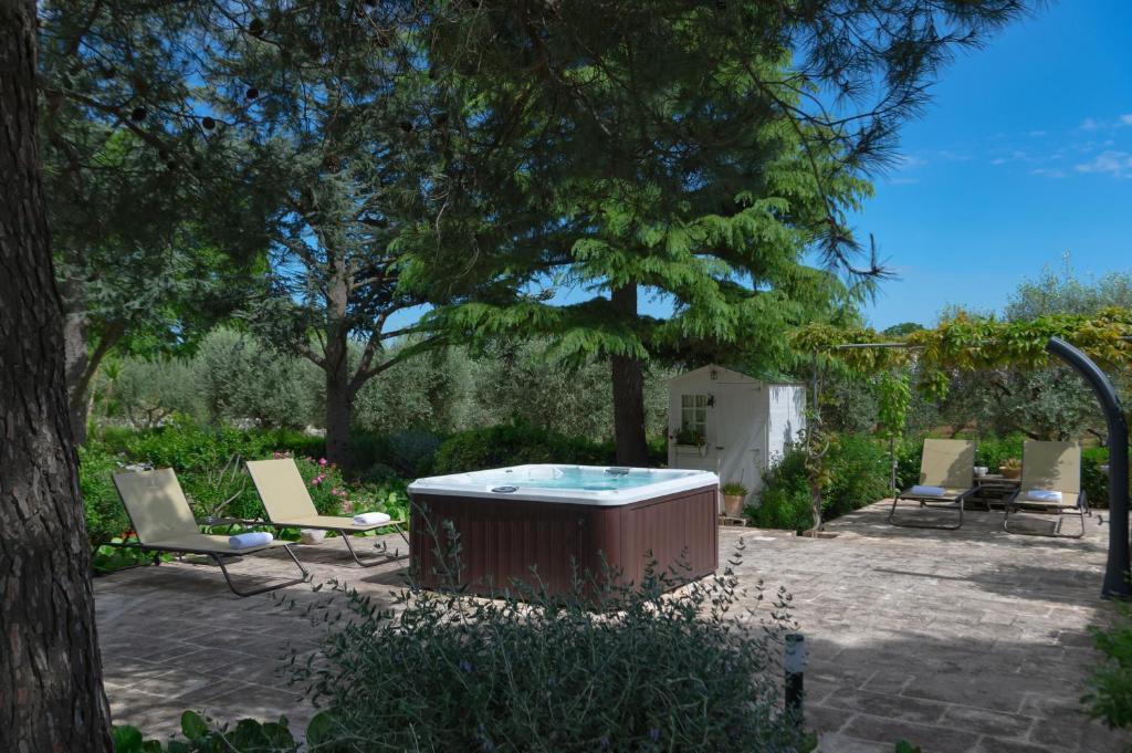 Zahrada ubytování Agriturismo Masseria Aprile