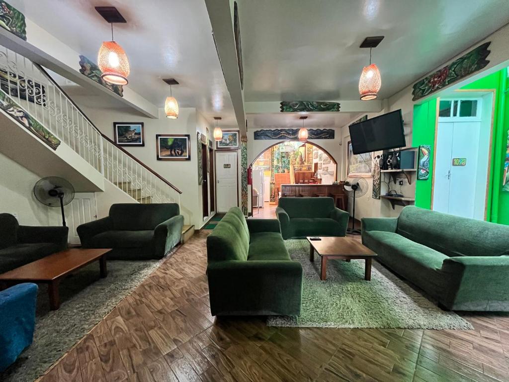 Posezení v ubytování Hostel Manaus