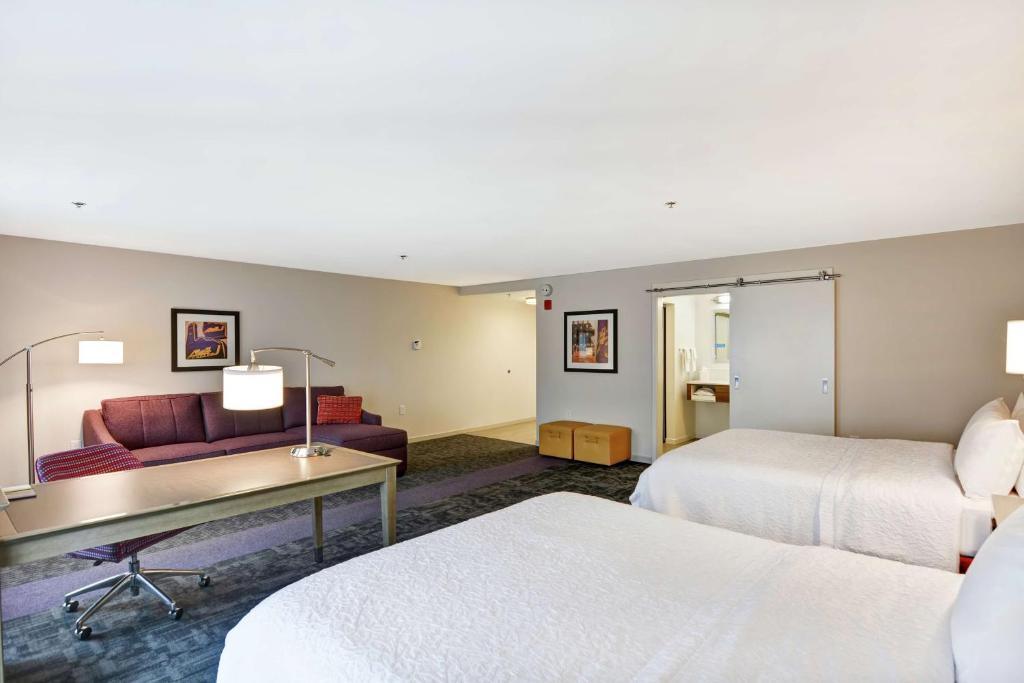 Hampton Inn Suites Ashland, Ohio - Suite Estudio Con 2 Camas Grandes - No Fumadores