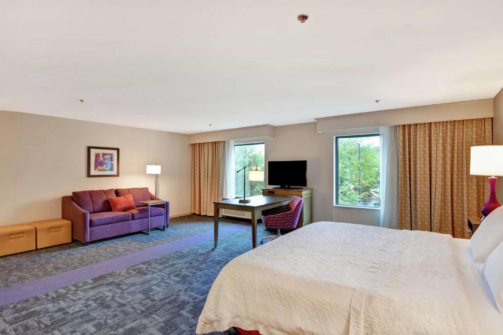Hampton Inn Suites Ashland, Ohio - Studiosuite Met Kingsize Bed - Niet-roken