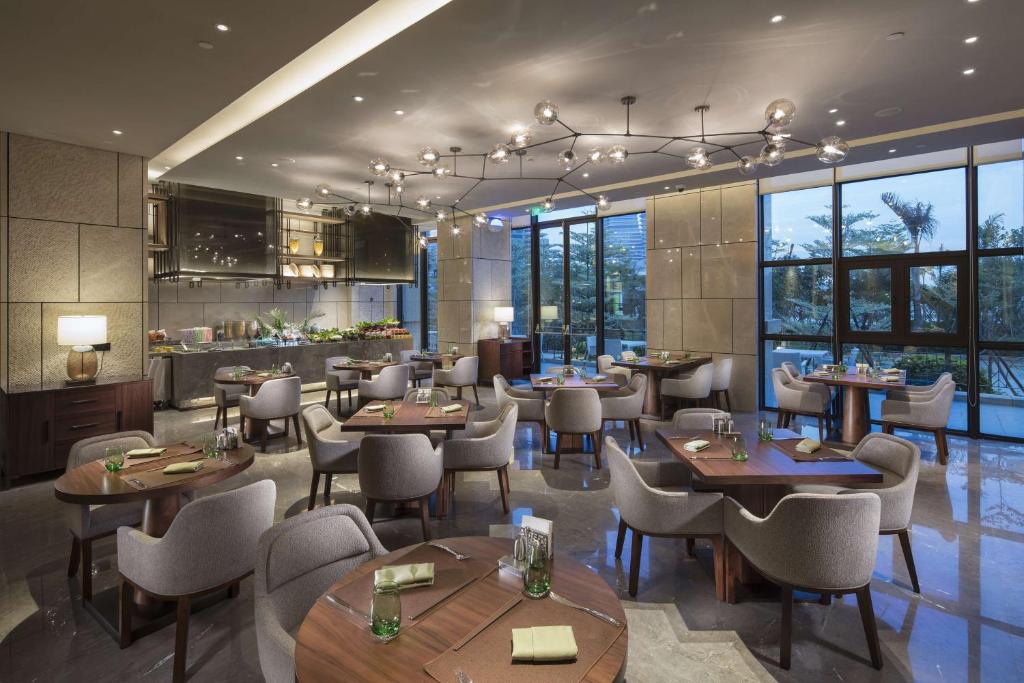 Posezení v ubytování DoubleTree By Hilton Xiamen-Haicang