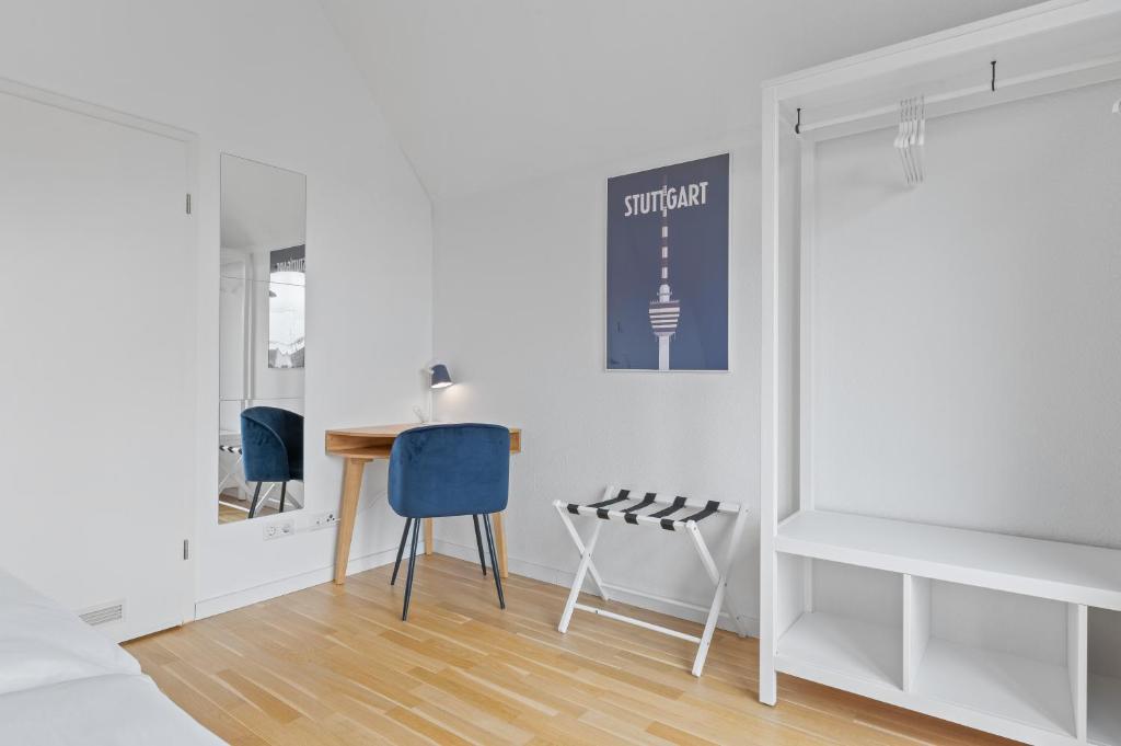 Fotografie z fotogalerie ubytování Design-Apartment - Küche - Balkon - Tiefgarage v destinaci Leinfelden-Echterdingen