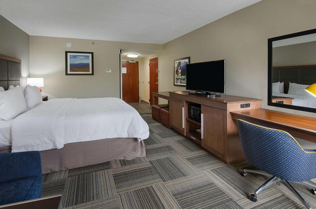 Hampton Inn Covington VA - King Room With Sofa Bed - Non-Smoking