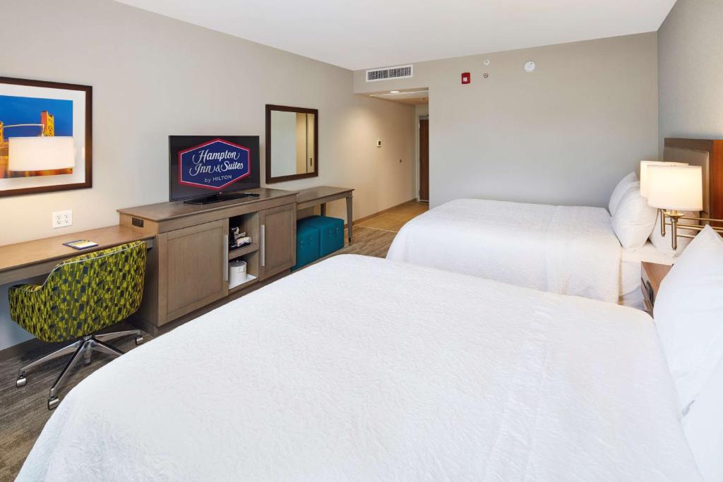 Hampton Inn & Suites Sacramento at CSUS - Chambre Queen Avec 2 Lits Queen-Size - Non-Fumeurs