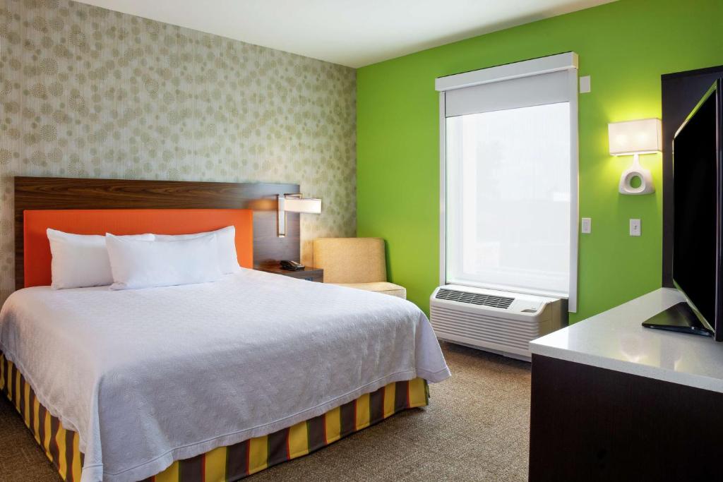 Home2 Suites By Hilton Indianapolis Greenwood - King Suite - Mobilität Zugang / Nicht-Rauchen