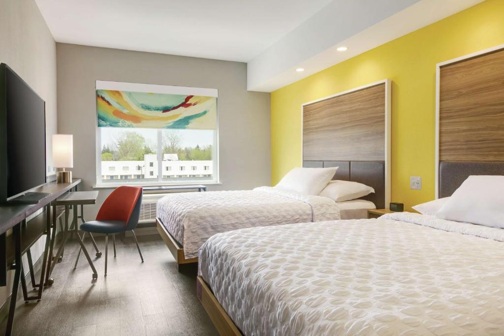 Tru By Hilton Williamsville Buffalo Airport - Room Queen Con Dos Camas Queen - Acceso Auditivo