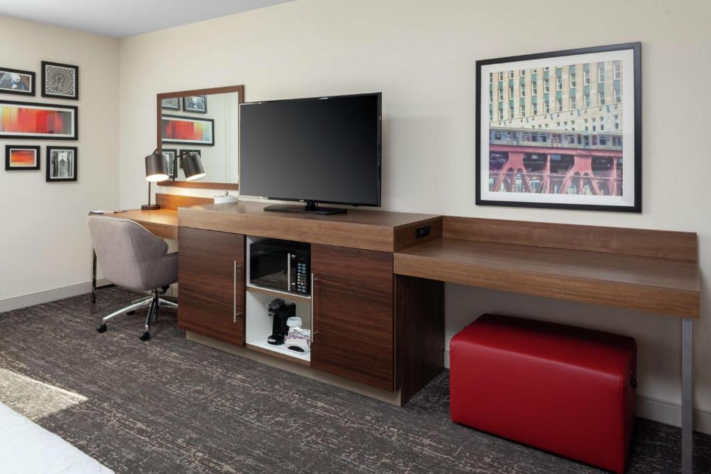 Hampton Inn & Suites Chicago-Burr Ridge - Chambre Roi Avec Canapé-lit - Non-fumeur