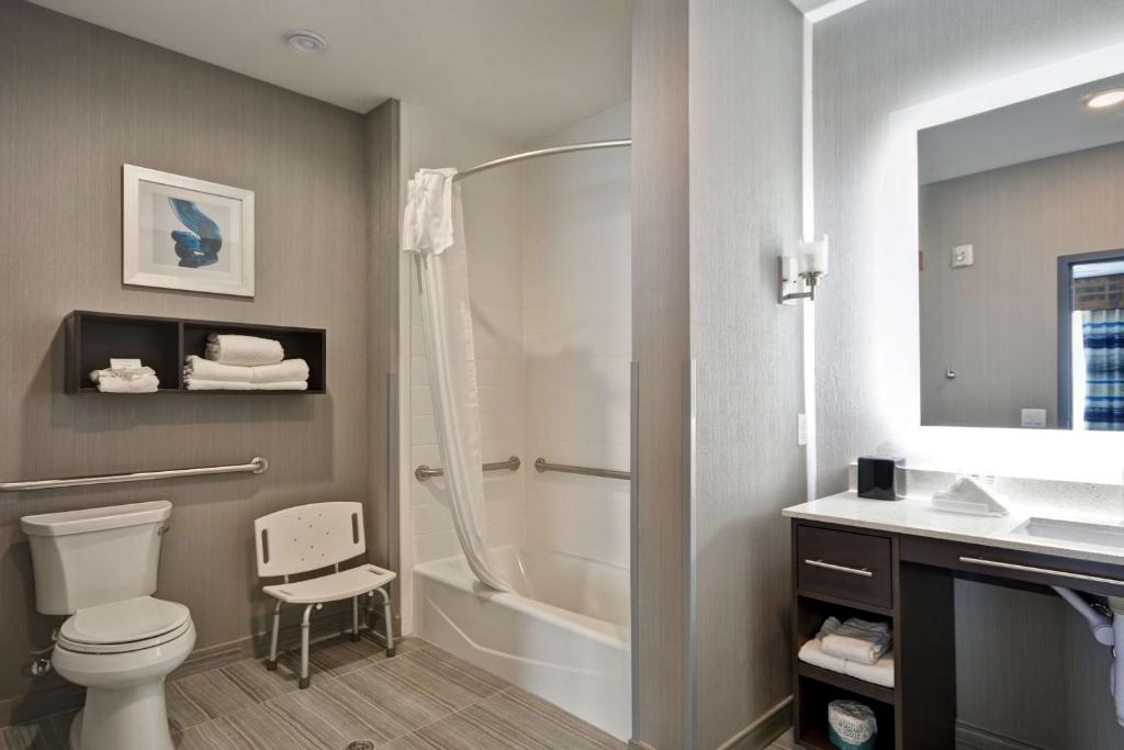 Koupelna v ubytování Homewood Suites by Hilton Conroe