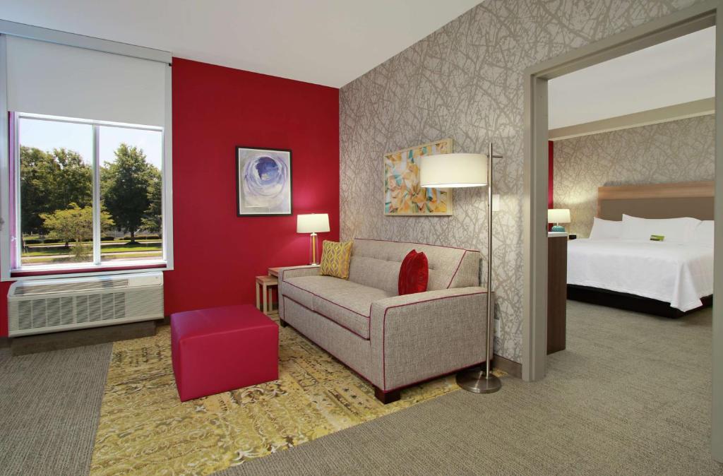 Home2 Suites by Hilton Mobile I-65 Government Boulevard - King Suite Met één Slaapkamer-niet-roken