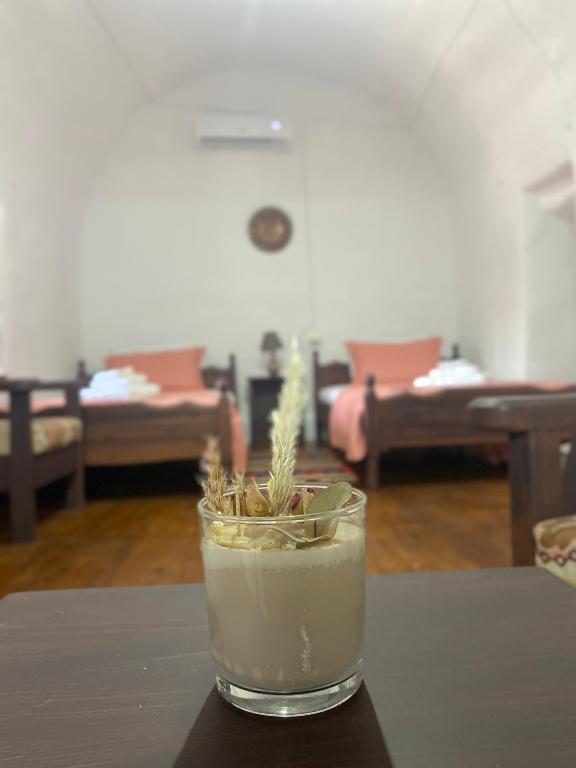 Postel nebo postele na pokoji v ubytování Terra Petra Mani