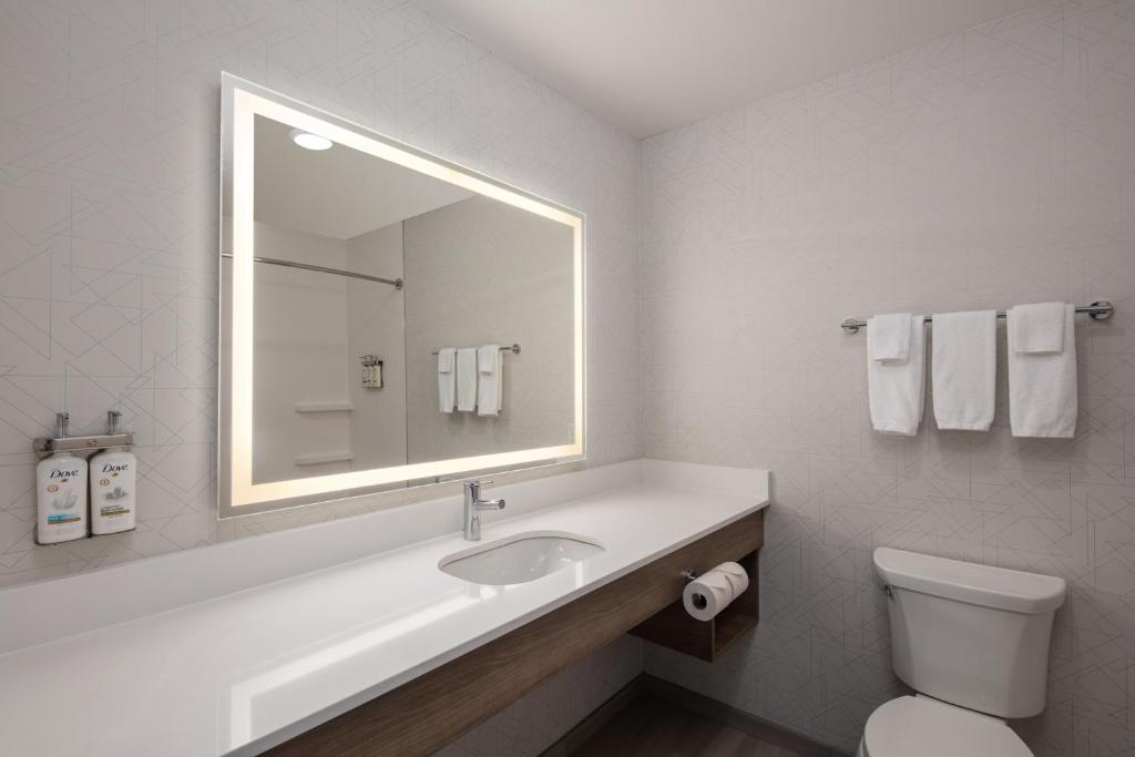Koupelna v ubytování Holiday Inn Express Bothell by IHG
