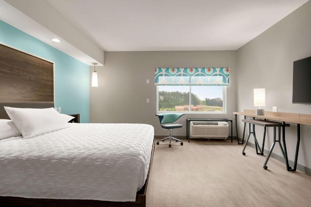 Tru By Hilton Florence I-95 - Kamer Met Kingsize Bed - Toegang Voor Gehoor