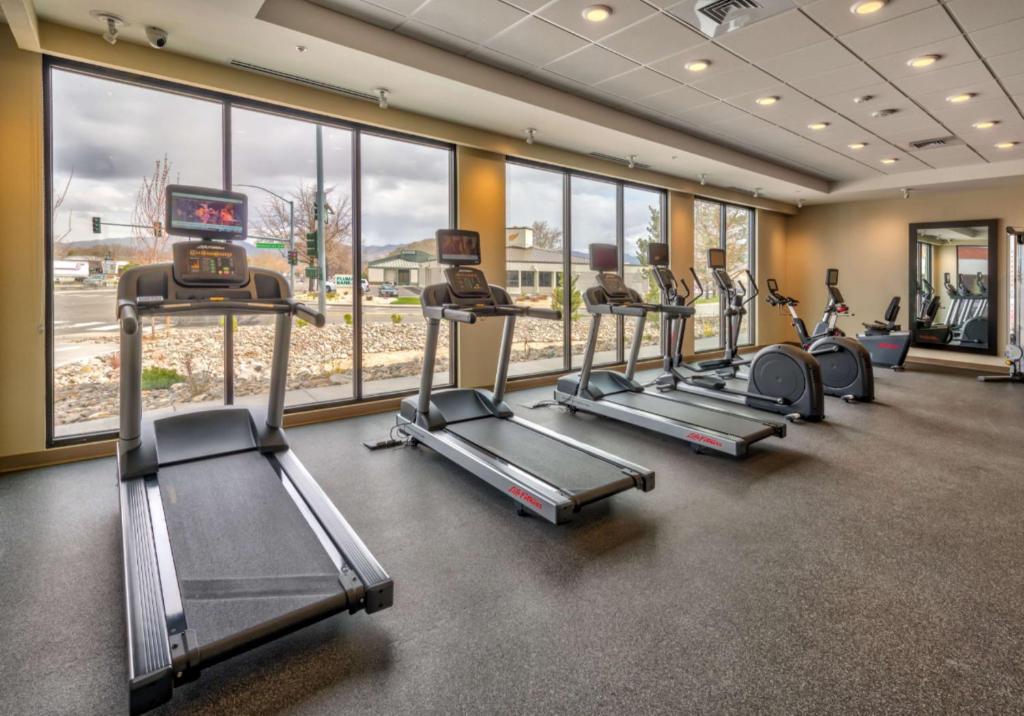Fitness centrum a/nebo fitness zařízení v ubytování Home2 Suites By Hilton Reno
