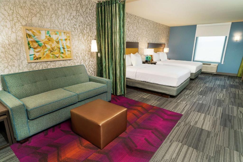 Home2 Suites By Hilton San Antonio At The Rim, Tx - Queen Studio Avec Deux Lits Queen - Non-fumeur
