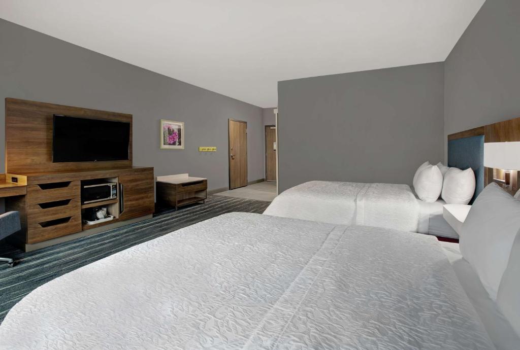 Postel nebo postele na pokoji v ubytování Hampton Inn Weslaco