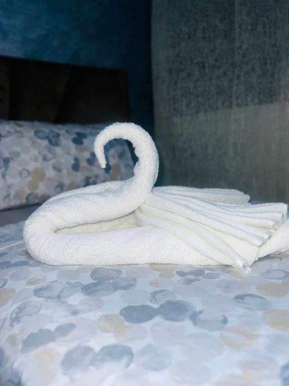 Postel nebo postele na pokoji v ubytování Appartement INES Saidia
