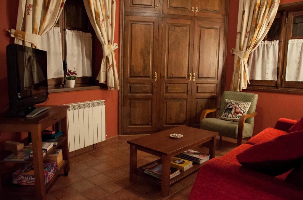 Posezení v ubytování Sisquet Apartaments