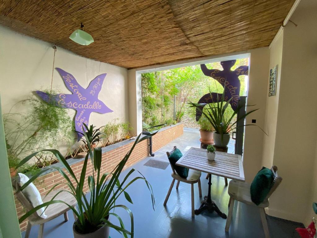 Zahrada ubytování Apartment in Fécamp near Alabaster Coast