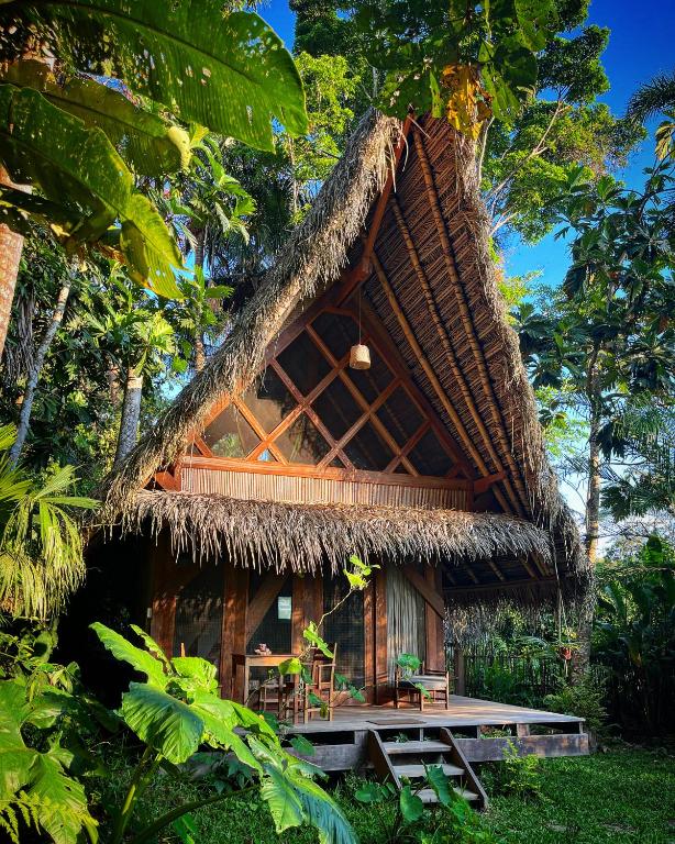 Zahrada ubytování PUQIO ECOLODGE