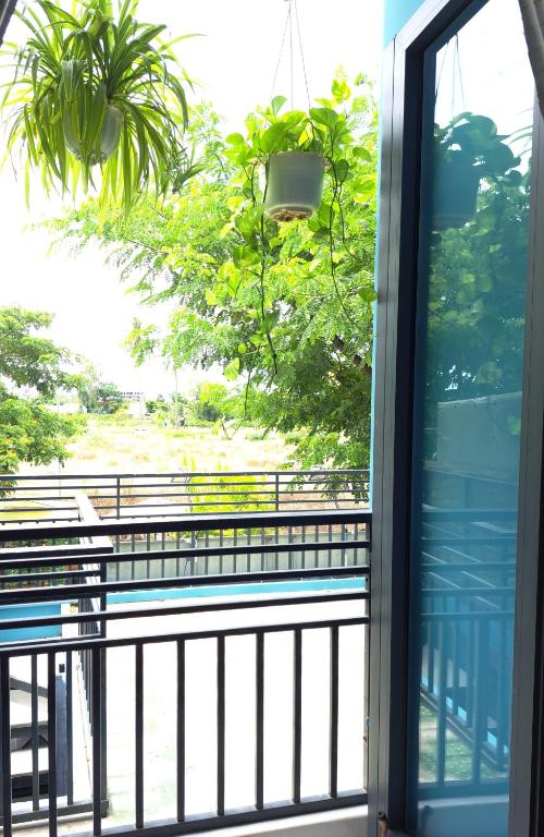 Balkón nebo terasa v ubytování GREEN TOWN hotel HỘI AN