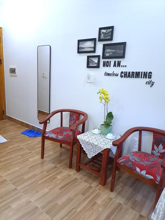 Posezení v ubytování GREEN TOWN hotel HỘI AN