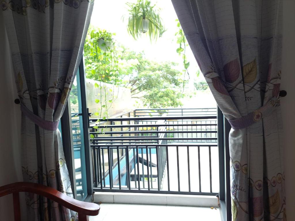 Balkón nebo terasa v ubytování GREEN TOWN hotel HỘI AN