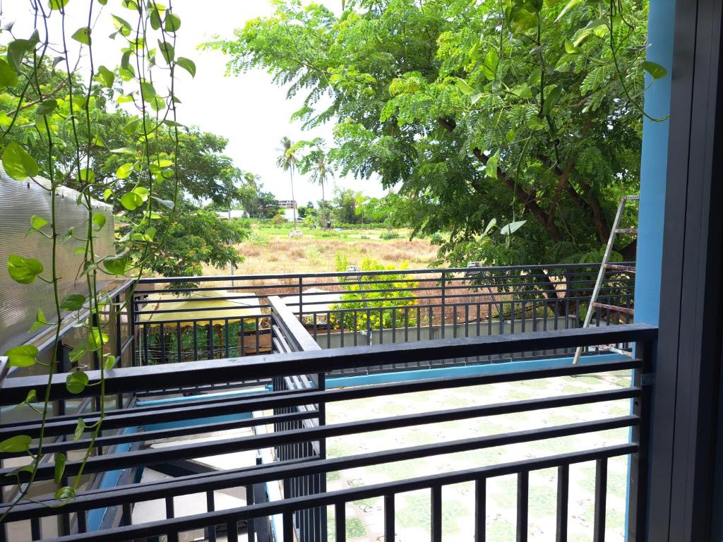 Balkón nebo terasa v ubytování GREEN TOWN hotel HỘI AN