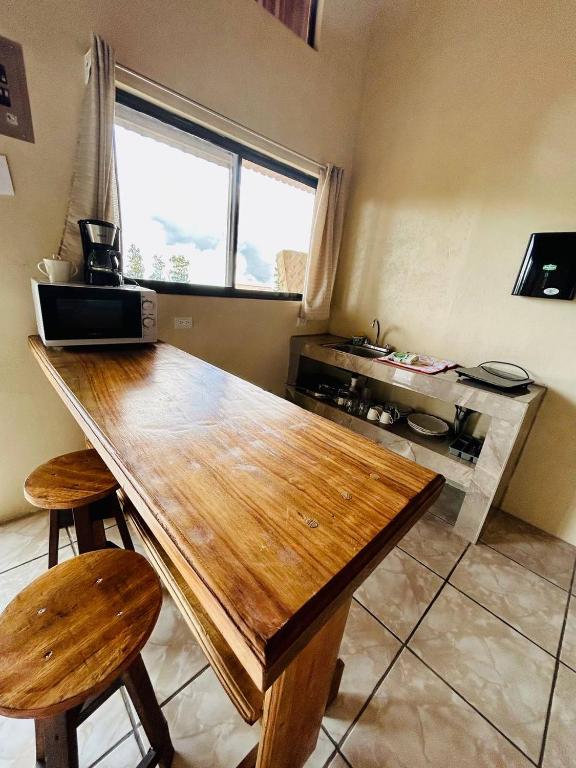 Kuchyň nebo kuchyňský kout v ubytování Ocean view
