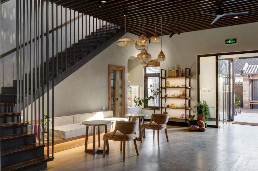 Posezení v ubytování Vangen Hotel