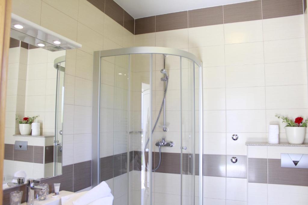 Kúpeľňa v ubytovaní Villa Kula