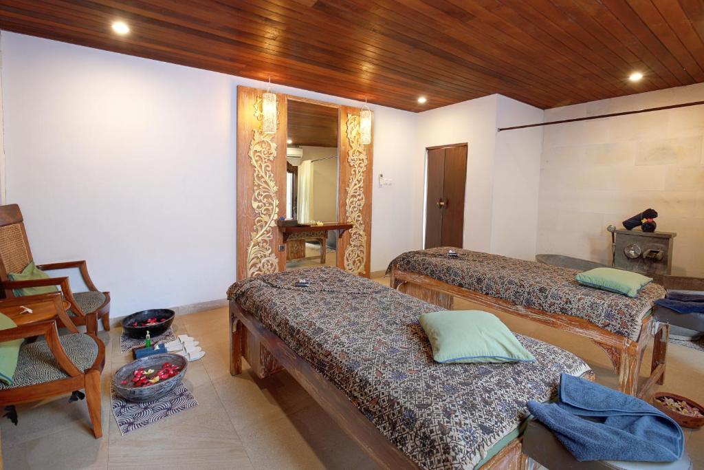Lázně a/nebo wellness v ubytování Lumbini Luxury Villas and Spa