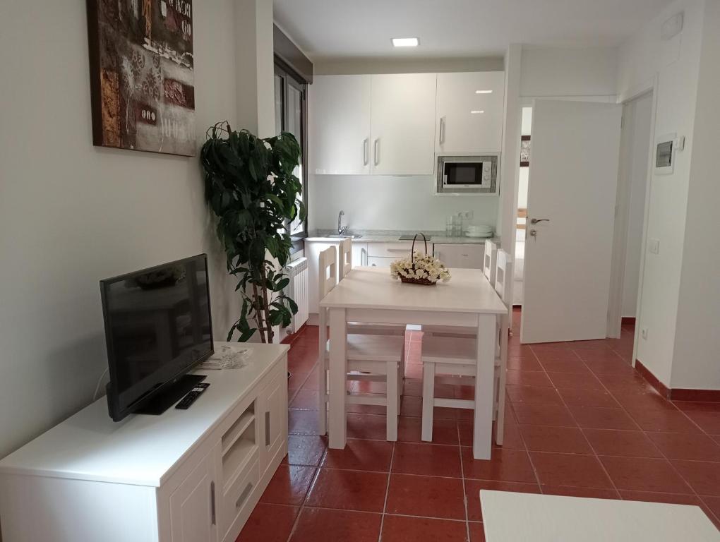APARTAMENTOS PEREGRINOS la comodidad del hogar - Twin Room Met Eigen Badkamer