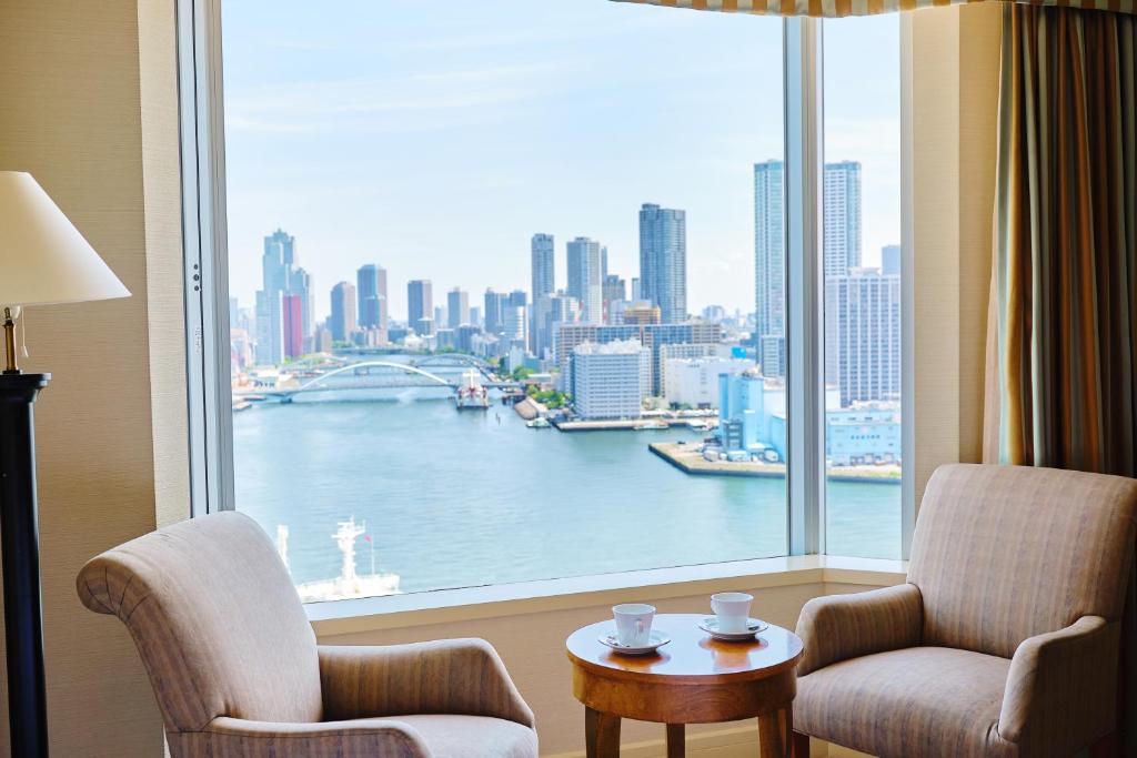Posezení v ubytování InterContinental Tokyo Bay by IHG